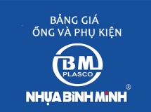 Bảng Giá  Ống Nhựa PVC Bình Minh