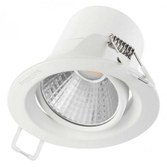 Bộ đèn downlight âm trần chiếu điểm LED Philips 59775 POMERON 070 5W 4000K WH
