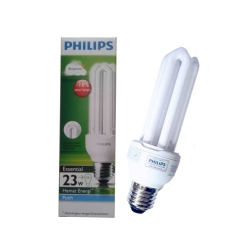 Bóng đèn Compact Philips 23W 3U - Ánh sáng vàng (WW)