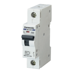 MCB 1P 6A 6kA 240VAC BBD1061CNV