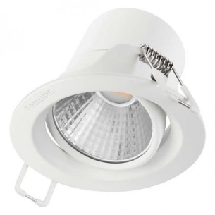 Bộ đèn downlight âm trần chiếu điểm LED Philips 59775 POMERON 070 5W 2700K SI