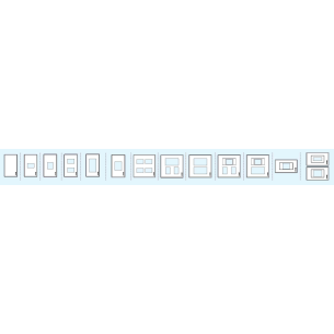 Mặt Thiết Bị Series S18CCS